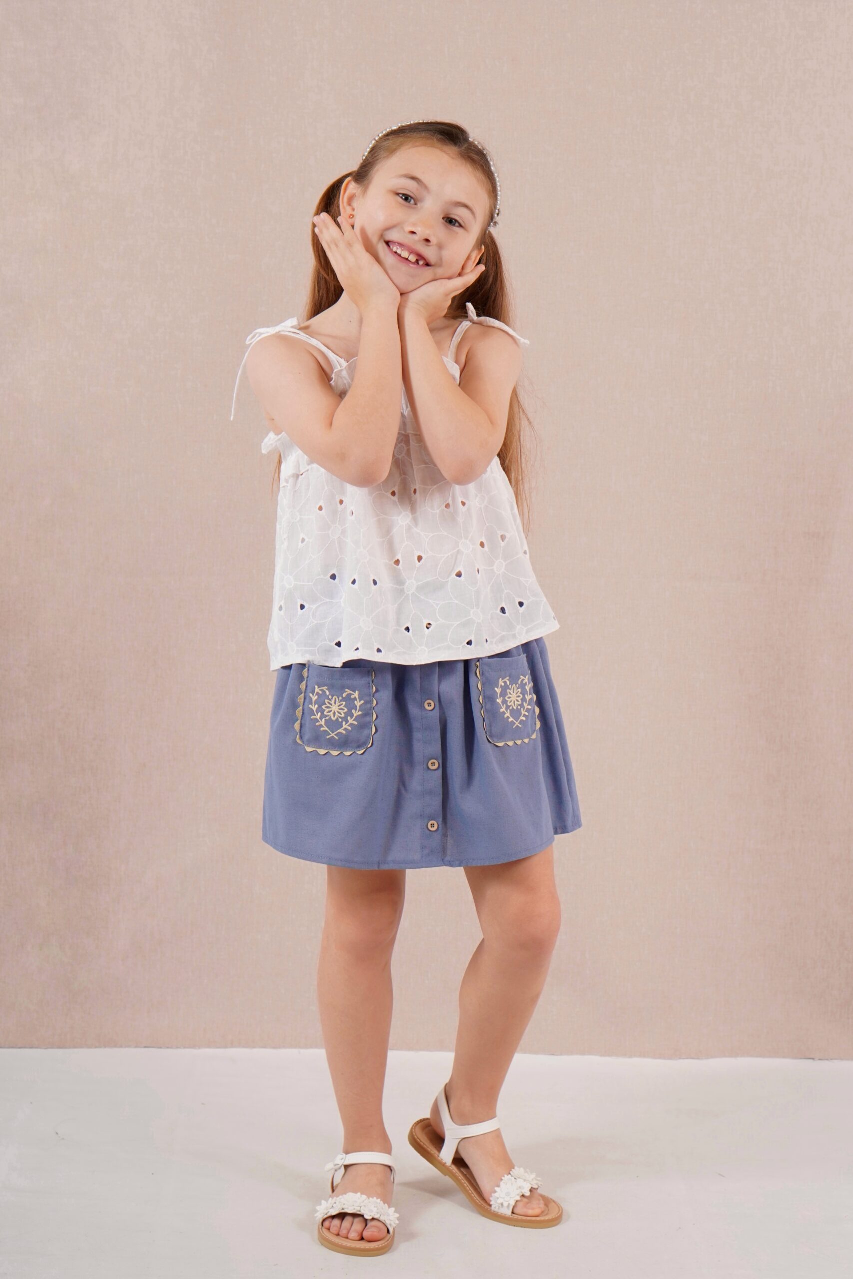 Pollera Matilda pack x5